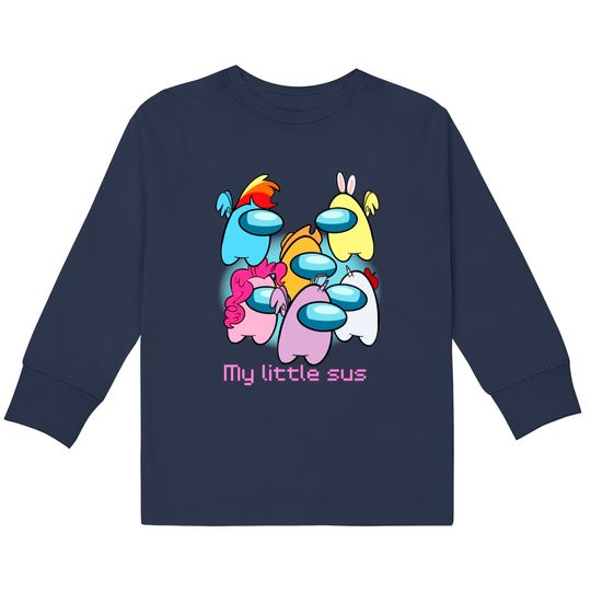 That’s suspicious - Brony -  Kids Long Sleeve T-Shirts