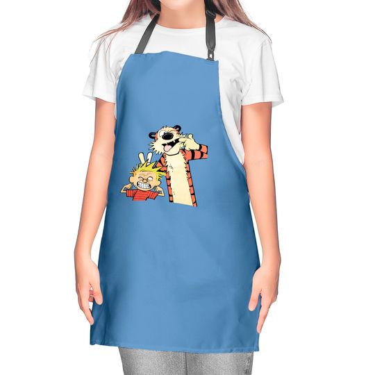 Calvin and Hobbes  Kitchen Aprons