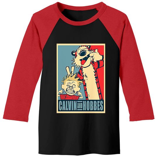 Calvin and Hobbes  Baseball Tees