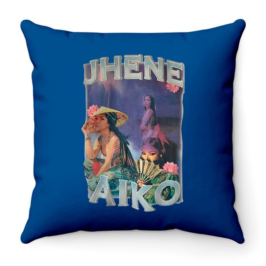 Jhene Aiko Throw Pillows