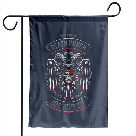 Five Finger Death Punch Got Your Six Garden Flag Garden Flags