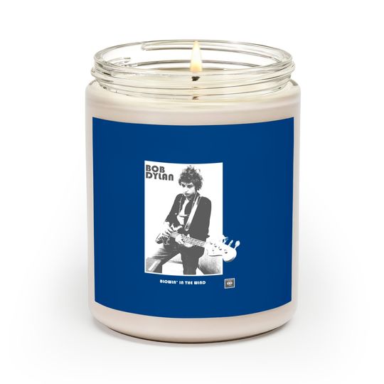 Bob Dylan Blowin in the Wind Rock Scented Candle Scented Candles