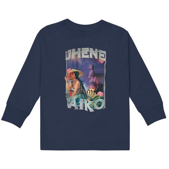 Jhene Aiko  Kids Long Sleeve T-Shirts