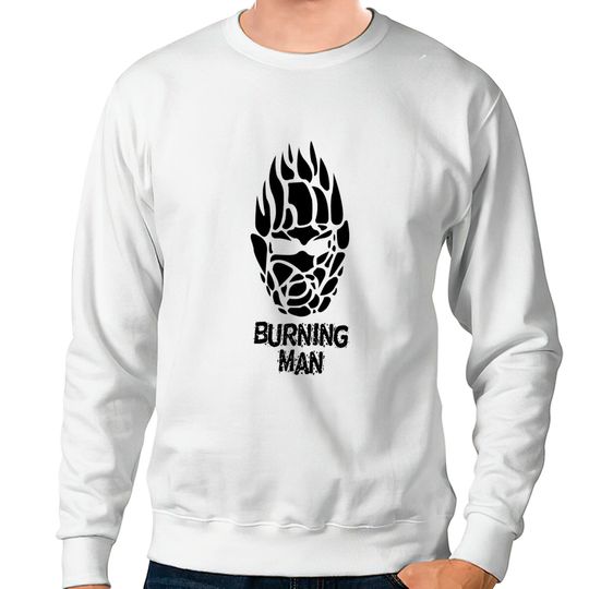 Burning Man (Black) - Burning Man - Sweatshirts