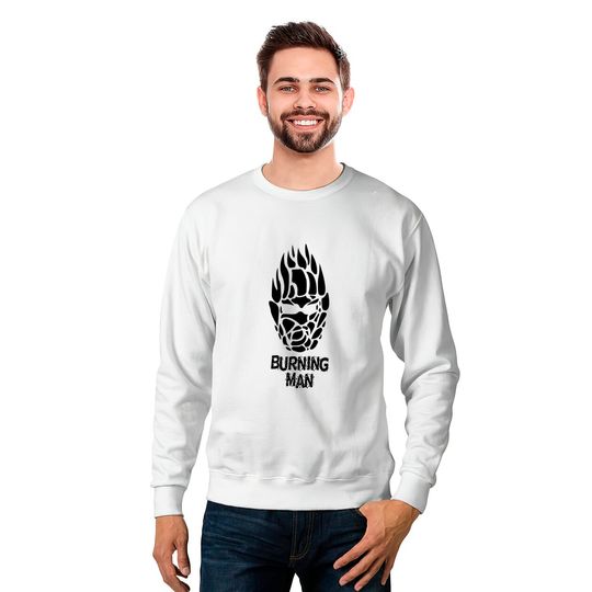 Burning Man (Black) - Burning Man - Sweatshirts