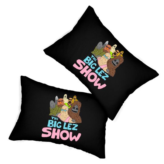 Big Lez Show Logo - Big Lez Show - Lumbar Pillows