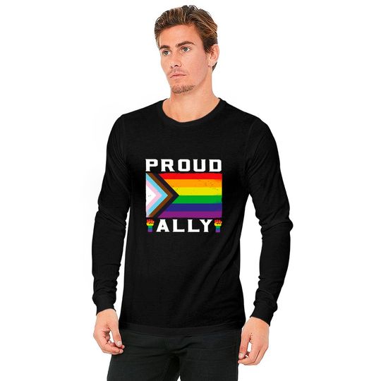 LGBT Gay Pride Month Proud Ally - Lgbtq - Long Sleeves