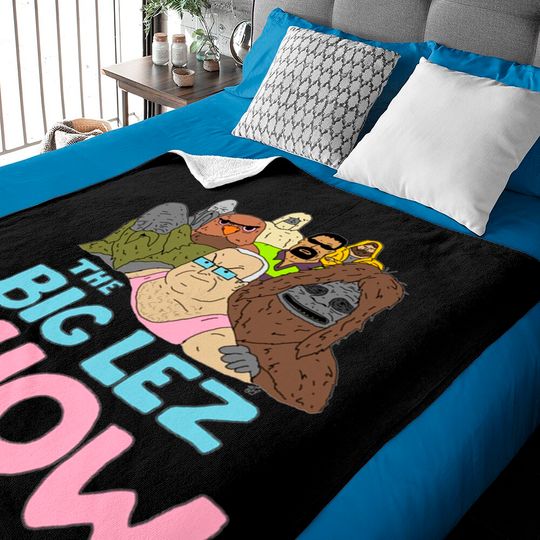 Big Lez Show Logo - Big Lez Show - Baby Blankets