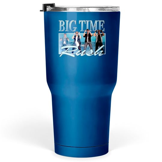 Big Time Rush retro band logo - Big Time Rush - Tumblers 30 oz