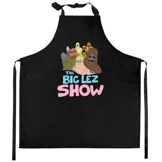 Big Lez Show Logo - Big Lez Show - Kitchen Aprons