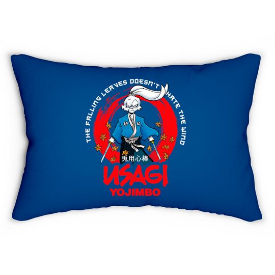 Discover Usagi Yojimbo Falling leaves - Samurai Warrior - Lumbar Pillows