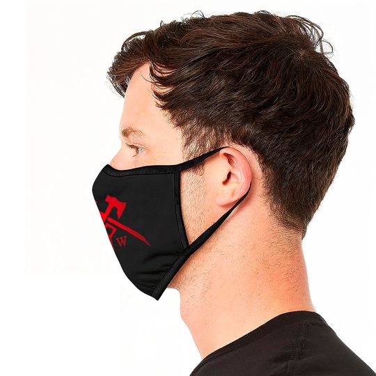 New World - basic red - New World - Face Masks