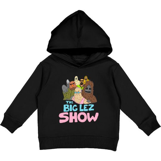 Big Lez Show Logo - Big Lez Show - Kids Pullover Hoodies