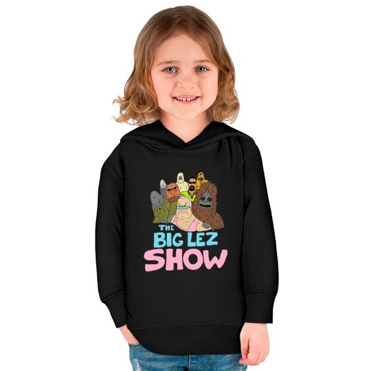 Big Lez Show Logo - Big Lez Show - Kids Pullover Hoodies
