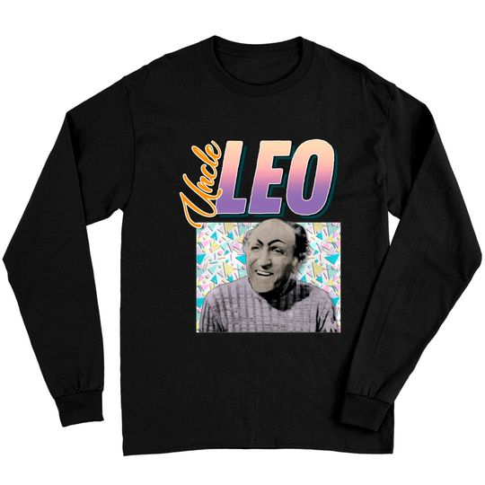 Uncle Leo 90s Style Aesthetic Design - Seinfeld Tv Show - Long Sleeves