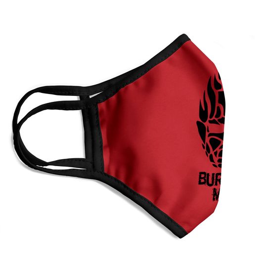 Burning Man (Black) - Burning Man - Face Masks