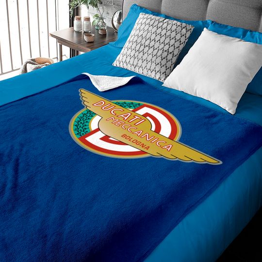Ducati Classic Logo (visit: fmDisegno.redbubble.com for full range) - Ducati Classic Logo - Baby Blankets