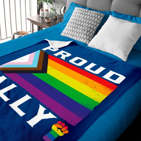 Discover LGBT Gay Pride Month Proud Ally - Lgbtq - Baby Blankets