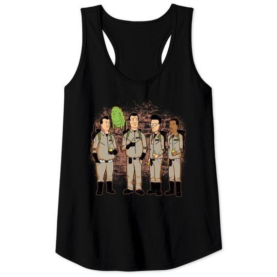 King of the Firehouse - Ghostbusters - Tank Tops
