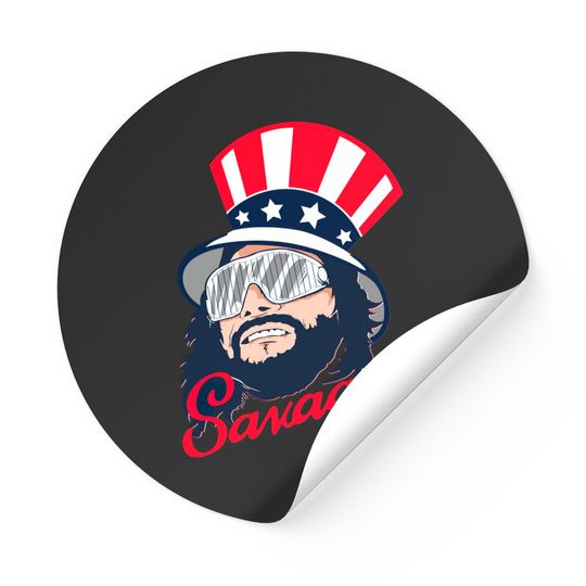 Discover Macho Man Yankee Savage - Yankees - Stickers