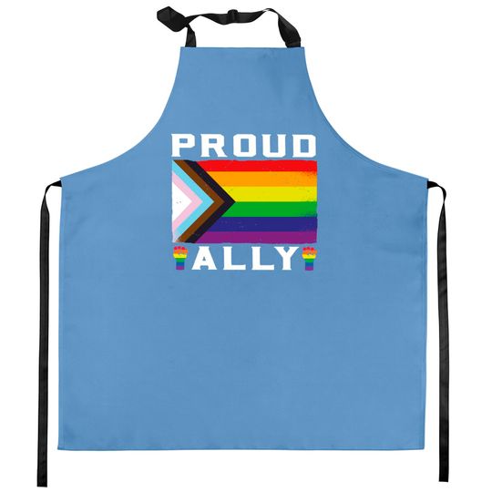 Discover LGBT Gay Pride Month Proud Ally - Lgbtq - Kitchen Aprons