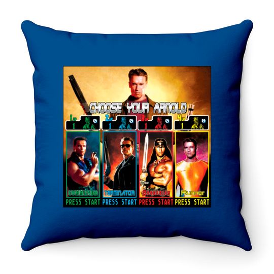 Discover Choose Your Arnold - Schwarzenegger - Throw Pillows