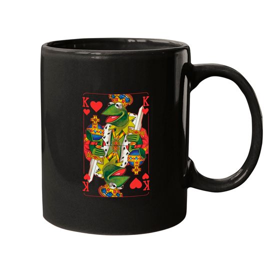 THE MUPPET KERMIT IS KING CARD LOVE - Kermit - Mugs