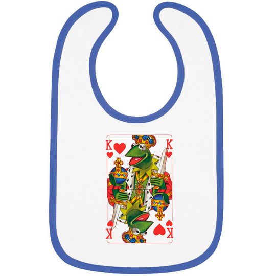 THE MUPPET KERMIT IS KING CARD LOVE - Kermit - Bibs