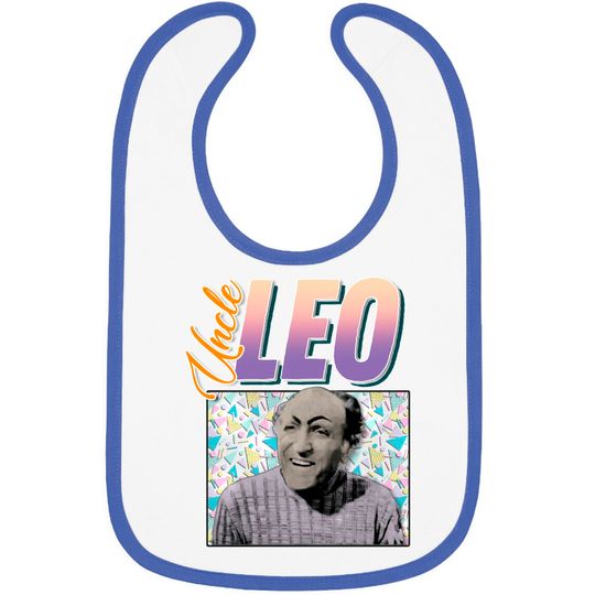 Uncle Leo 90s Style Aesthetic Design - Seinfeld Tv Show - Bibs