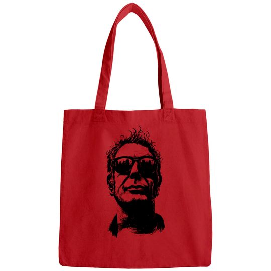 Anthony Bourdain Pencilart - Anthony Bourdain - Bags