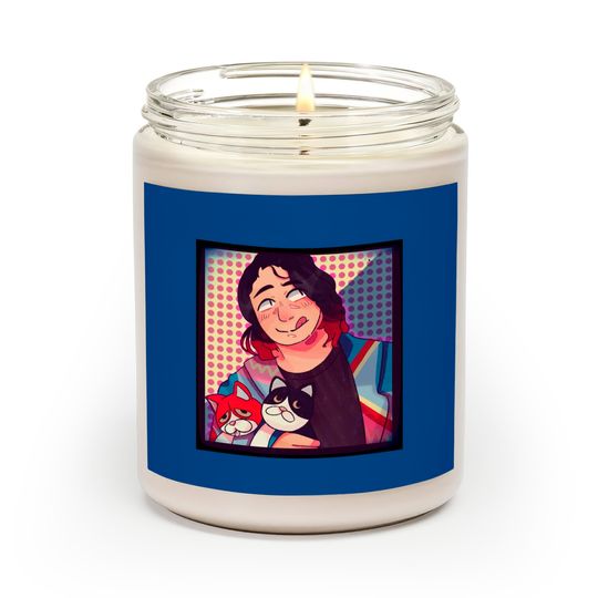 Hiromu and his Kitties - Hiromu Takahashi - Scented Candles