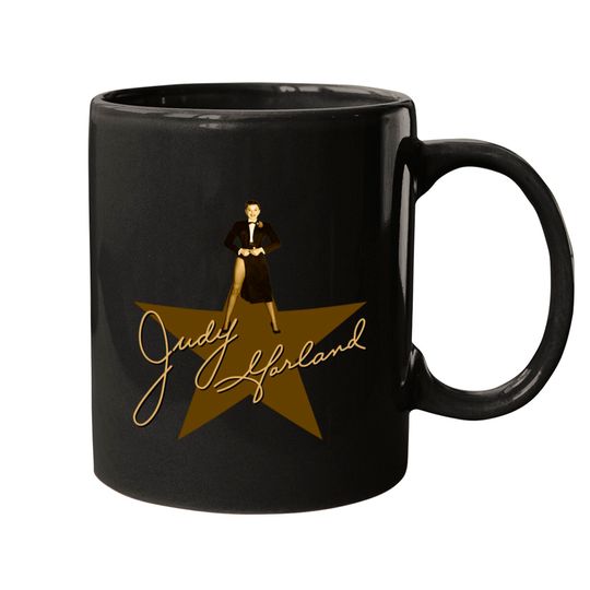 Judy Garland - Signature - Judy Garland - Mugs