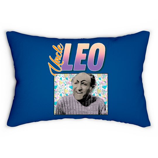 Uncle Leo 90s Style Aesthetic Design - Seinfeld Tv Show - Lumbar Pillows