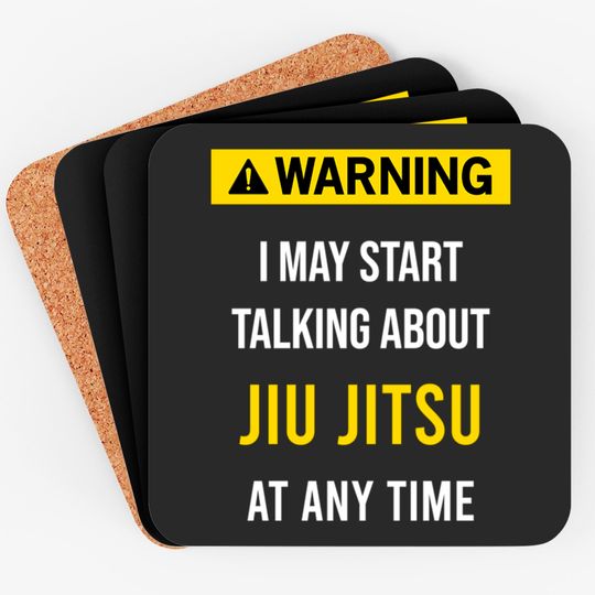Discover Warning Jiu Jitsu - Jiu Jitsu - Coasters