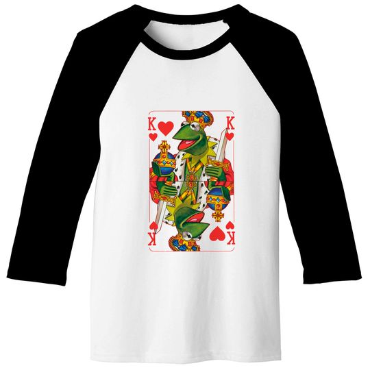 THE MUPPET KERMIT IS KING CARD LOVE - Kermit - Baseball Tees