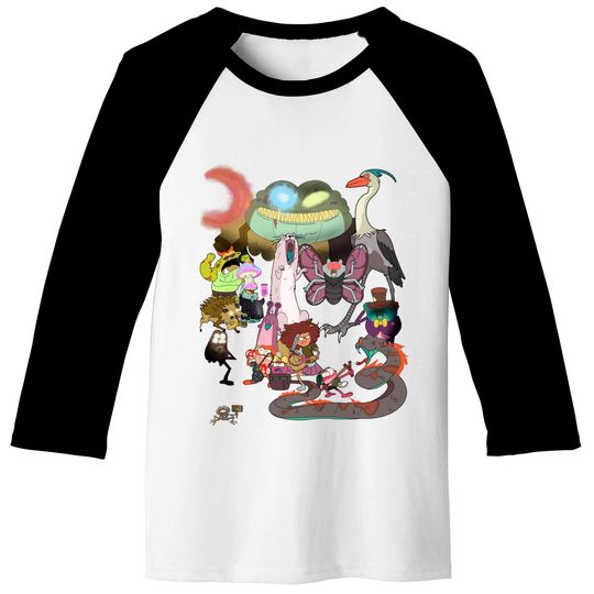 Spranne Against the World - Amphibia - Baseball Tees