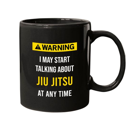 Warning Jiu Jitsu - Jiu Jitsu - Mugs