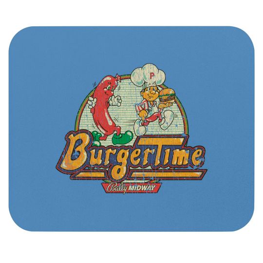 Discover BurgerTime 1982 - Arcade - Mouse Pads