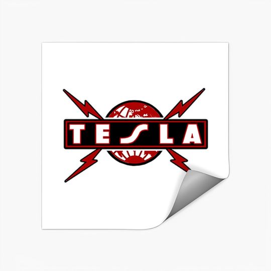 Discover Electric Earth! - Tesla - Stickers