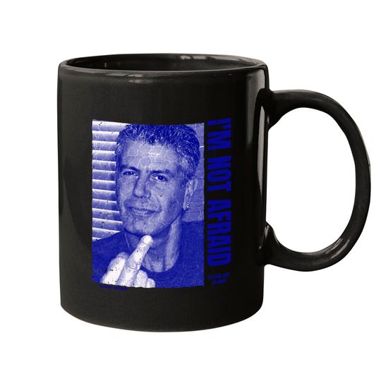 Anthony Bourdain Quote - Anthony Bourdain - Mugs