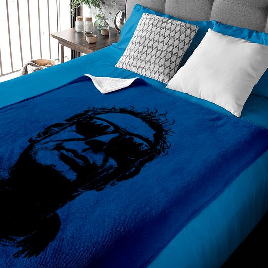 Anthony Bourdain Pencilart - Anthony Bourdain - Baby Blankets