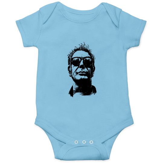 Anthony Bourdain Pencilart - Anthony Bourdain - Onesies
