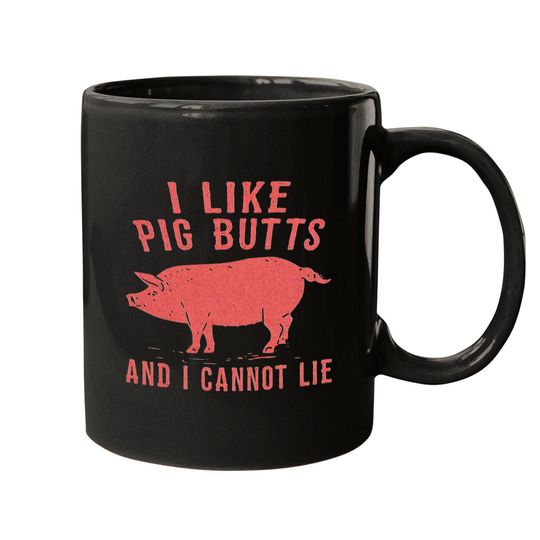 Discover i like pig butts vintage - Pig Butts - Mugs