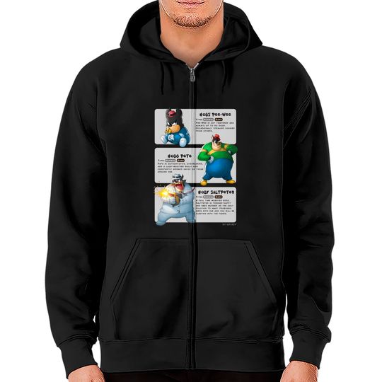 Pete Evolutions - Pete - Zip Hoodies