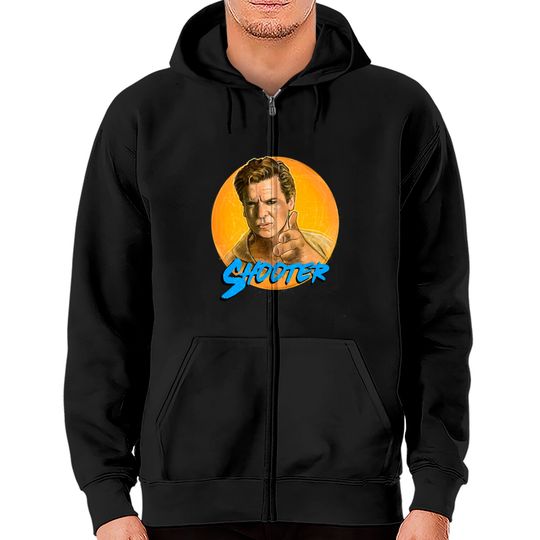 Shooter McGavin blue - Happy Gilmore - Zip Hoodies