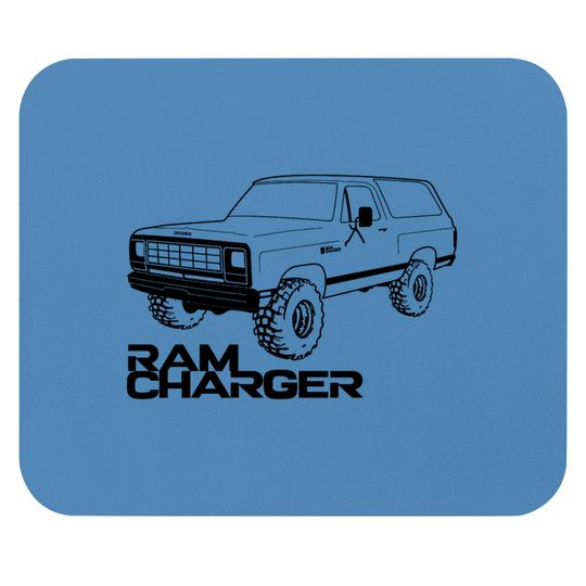 Discover OBS Ram Charger Black Print - Ram Charger - Mouse Pads