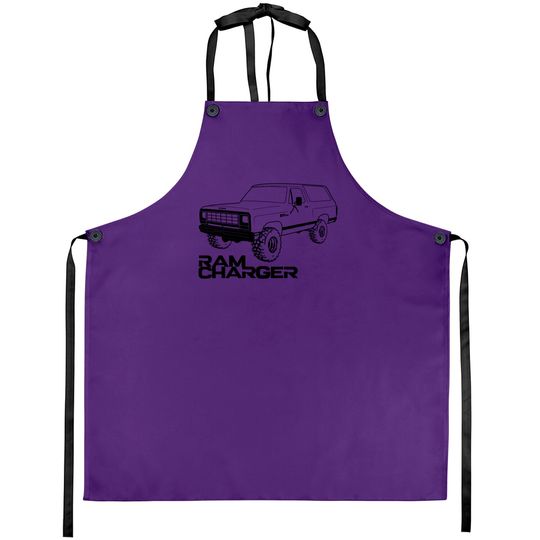 OBS Ram Charger Black Print - Ram Charger - Aprons