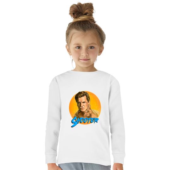 Shooter McGavin blue - Happy Gilmore -  Kids Long Sleeve T-Shirts
