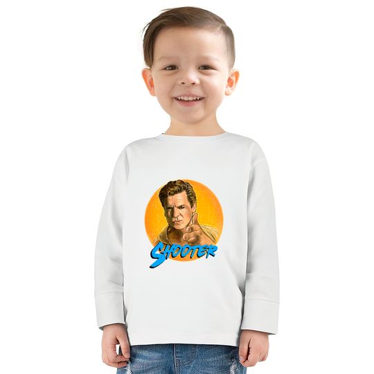 Shooter McGavin blue - Happy Gilmore -  Kids Long Sleeve T-Shirts