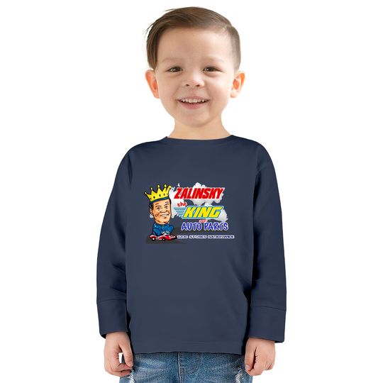 Zalinsky The King Of Auto Parts. - Tommy Callahan -  Kids Long Sleeve T-Shirts